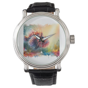 Anglerfish 130724AREF127 - Watercolor Watch