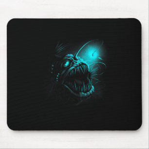Anglerfish Deep Sea Creatures Angler Fish Ocean Se Mouse Mat