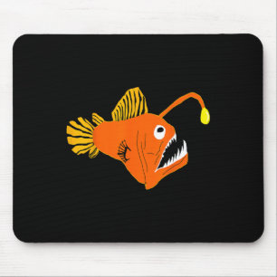 Anglerfish Deep Sea Creatures Angler Fish Sea Mons Mouse Mat