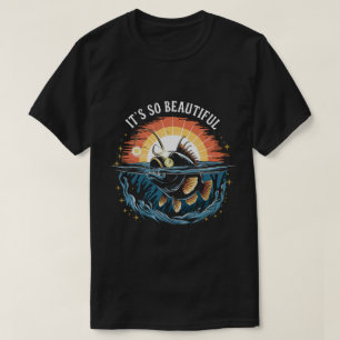 Anglerfish Found The Light Angler Fish Sea T-Shirt