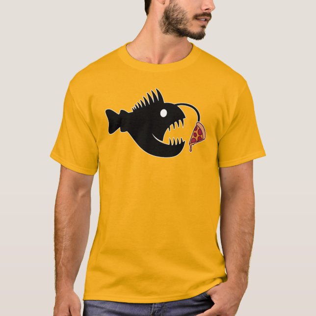 Anglerfish pizza T-Shirt (Front)