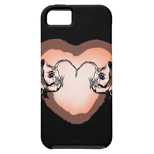 Anglerfishes in Love Case-Mate iPhone Case (Back)