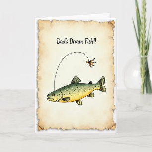 Anglers Fathers Day Dream Card