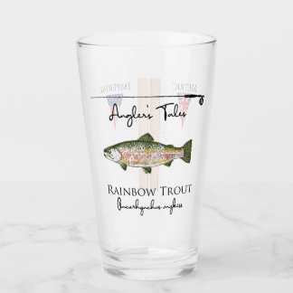 Angler's Tales Pint Glass - Fishermen Storytelling