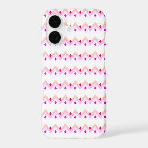 Angles Art Deco Style Pattern Pink iPhone 8/7 Case