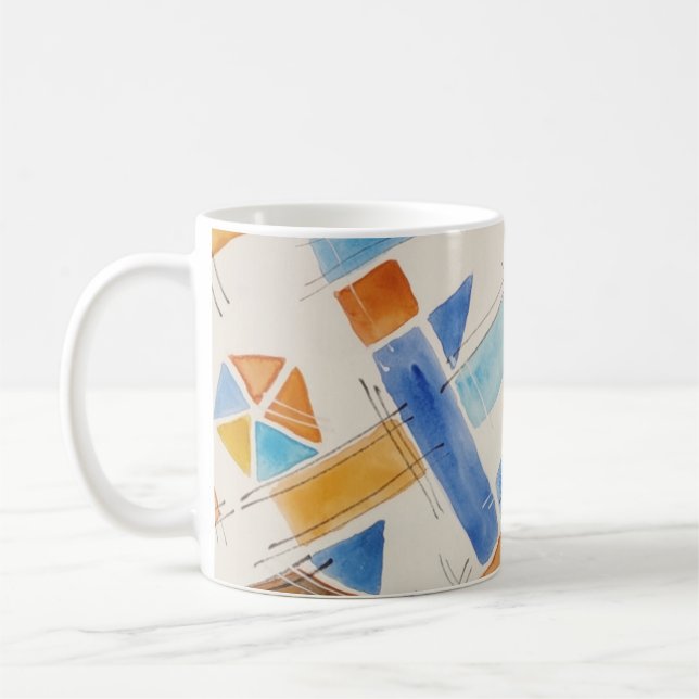 Angles Coffee Mug (Left)