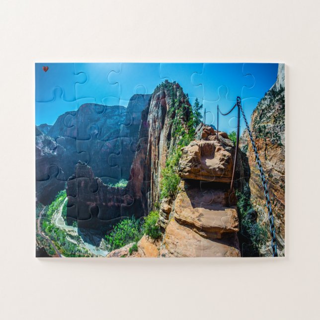 Angles Landing Utah Jigsaw Puzzle (Horizontal)