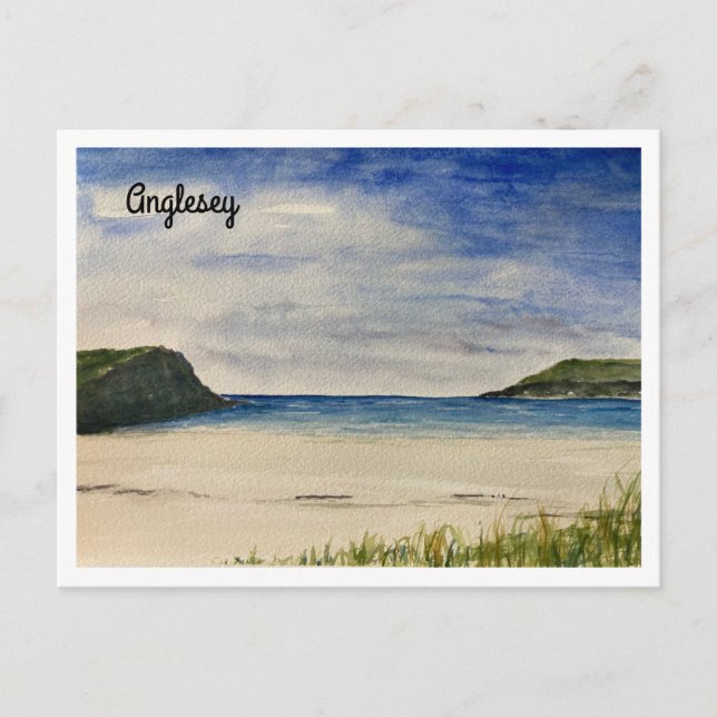 Anglesey Cable Bay  Postcard (Front)