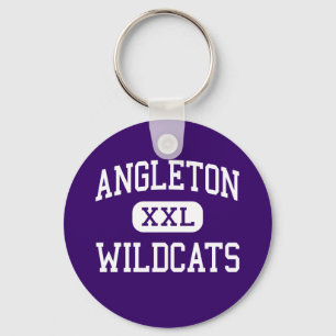 Angleton - Wildcats - High School - Angleton Texas Key Ring