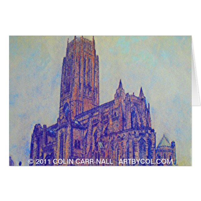 Anglican Cathedral Liverpool by Colin Carr-Nall (Front Horizontal)