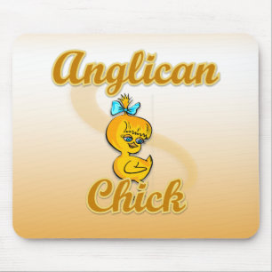 Anglican Chick Mouse Mat