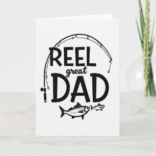 Angling Great Dad Fathers Day Card