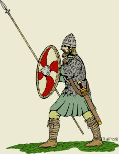 Anglo Saxon Warrior Clothing Apparel Shoes More Zazzle Uk