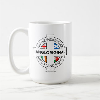 Angloriginal™ 4 Nations Land Rights White Mug 15oz