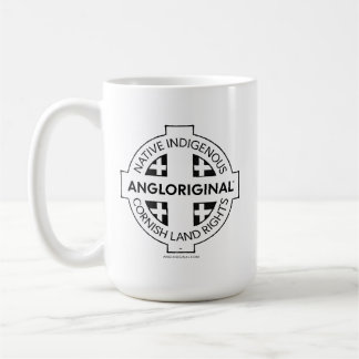 Angloriginal™ Cornish Land Rights White Mug 15oz