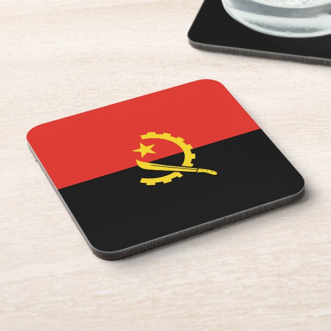 Angola flag coaster (Left Side)