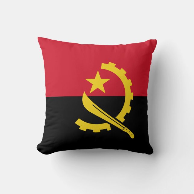 Angola Flag Cushion (Front)