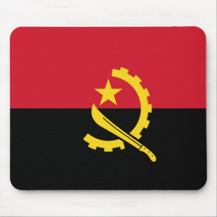 Angola Flag Mouse Mat