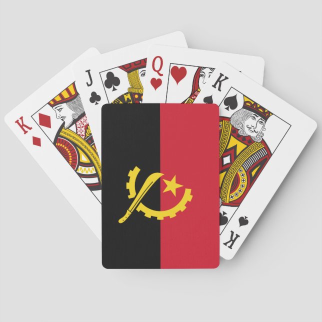 Angola Flag Playing Cards (Back)