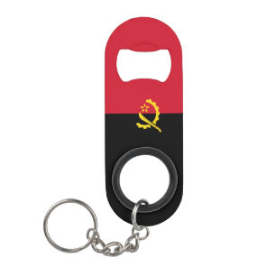 Angola flag Stainless Steel Bottle Opener