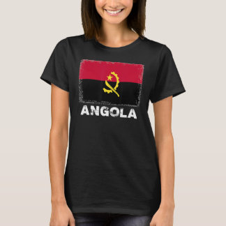 Angola Flag   Support Angolan People Women Men   T-Shirt