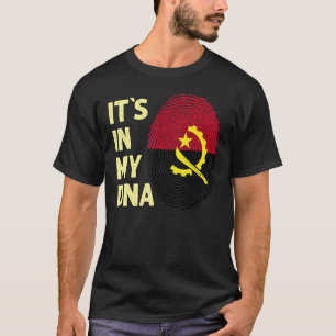Angola In My Dna Angolan Flag Team Angola 1 T-Shirt