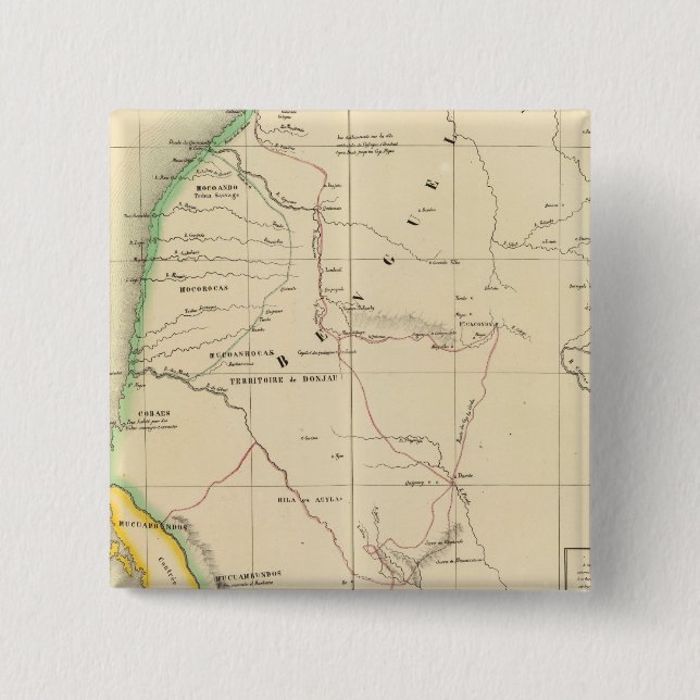 Angola, Namibia 44 15 Cm Square Badge (Front)