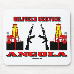 Angola Oilfield Service,Oil,Rigs,Mousepad,Gift Mouse Mat