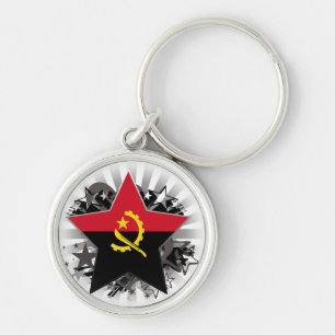 Angola Star Key Ring