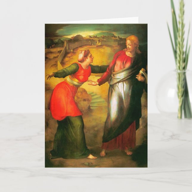 Angolo Bronzoni - Touch Me Not Holiday Card (Front)