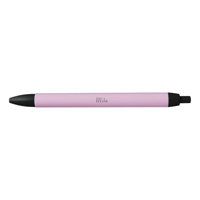 Angora Pink Personalised Ink Pen (Front)
