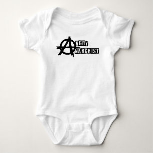 Angry Anarchist (baby) onsie Baby Bodysuit