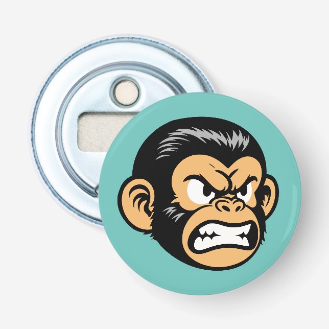 Angry Ape Bottle Opener (Front)