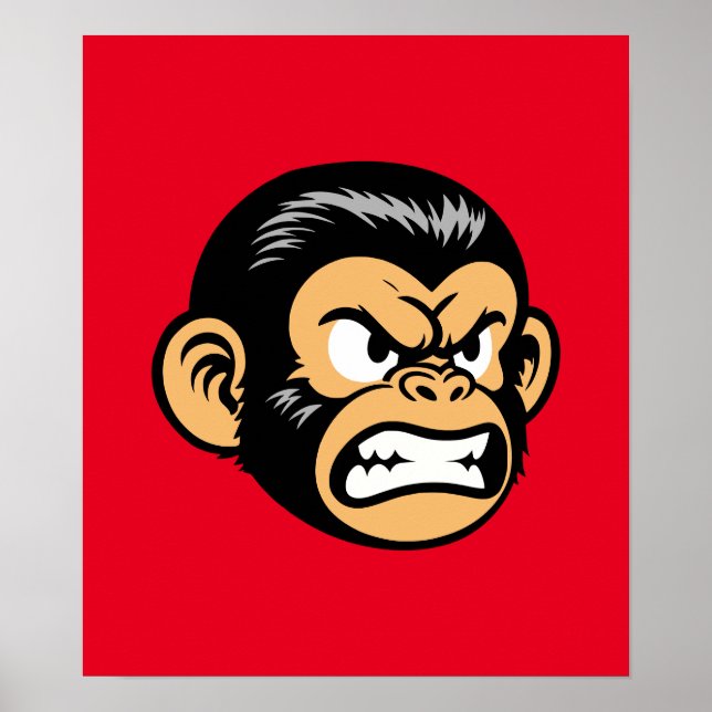 Angry Ape Poster (Front)