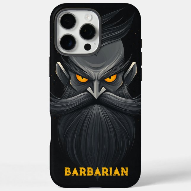 Angry Barbarian Personlized Case-Mate iPhone Case (Back)