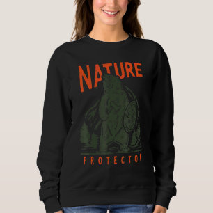 Angry Bear Nature Protector In Etc Alaska Animal A Sweatshirt