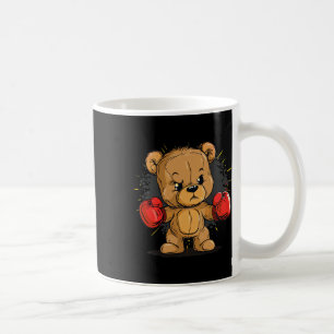 Angry Bear With Boxing Gloves For Boys And Girls Coffee Mug