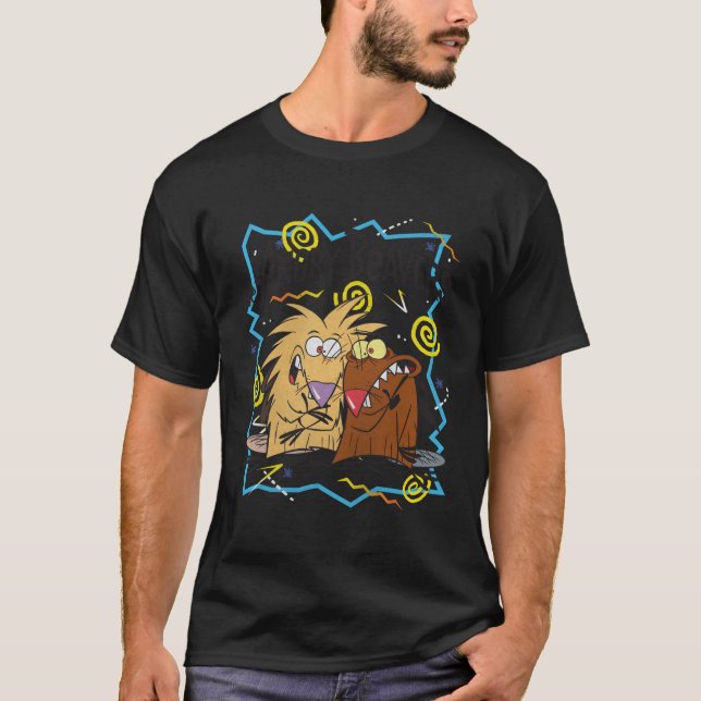 Angry Beavers Characters 90'S S T-Shirt (Front)