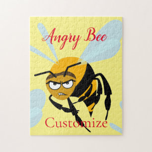 Angry Bee Thunder_Cove Jigsaw Puzzle