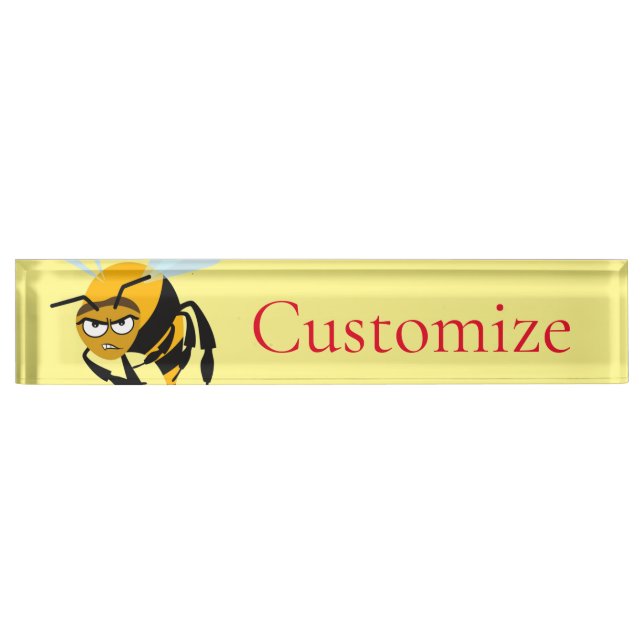 Angry Bee Thunder_Cove Nameplate (Front)
