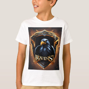 Angry Black Eagle Logo - Snow Style Futuristic Des T-Shirt