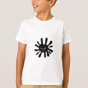 Angry Black Paint Splatter T-Shirt