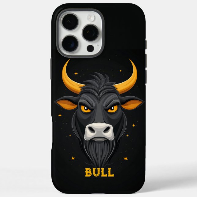Angry Bull Personalised Case-Mate iPhone Case (Back)