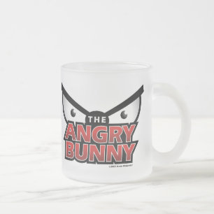 Angry Bunny Abstract Logo Mug