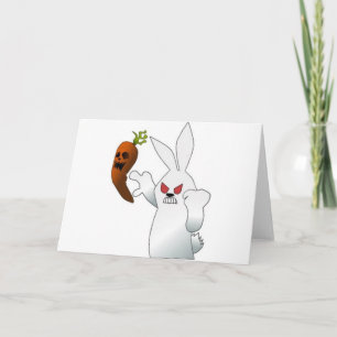 Angry Bunny Card