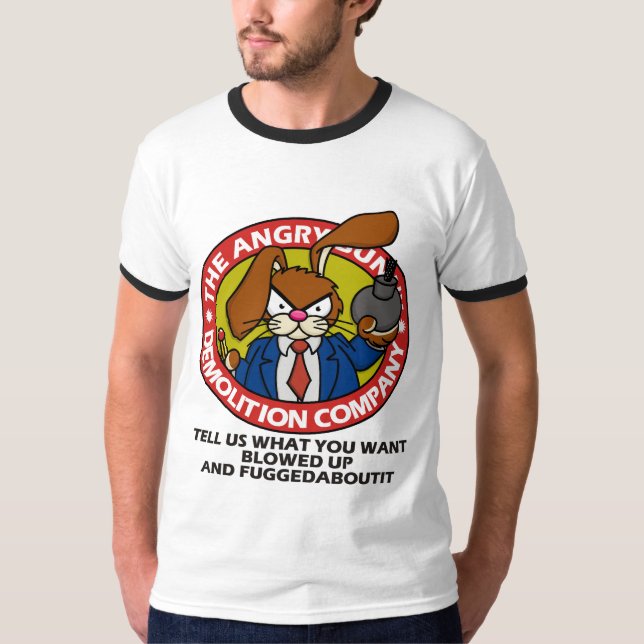 Angry Bunny Demolition Shirt 1 (Front)