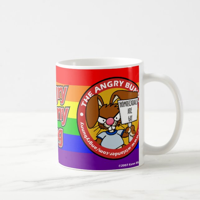 Angry Bunny Mug (Right)