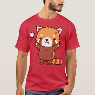Angry But Still Cute Standing Red Panda T-Shirt