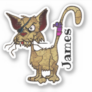 Angry  Cartoon Cat Face Sarcasm