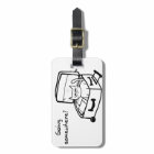 Angry Cat in Suitcase - Funny Gift for Travelers